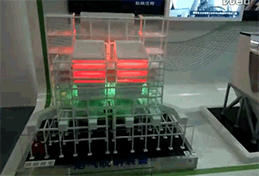 國(guó)電綠色電廠脫硫脫硝袋式除塵工藝展示模型_國(guó)景模型制作公司